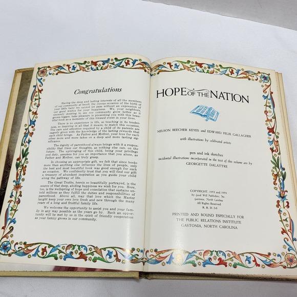 Hope of the Nation Family Life 1959 Nelson Beecher Keys & Edward Felix Gallagher - Picture 2 of 16